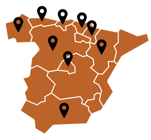Presencia en España